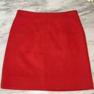 J. Crew Elegant Poppy Women's Wool Mini Skirt